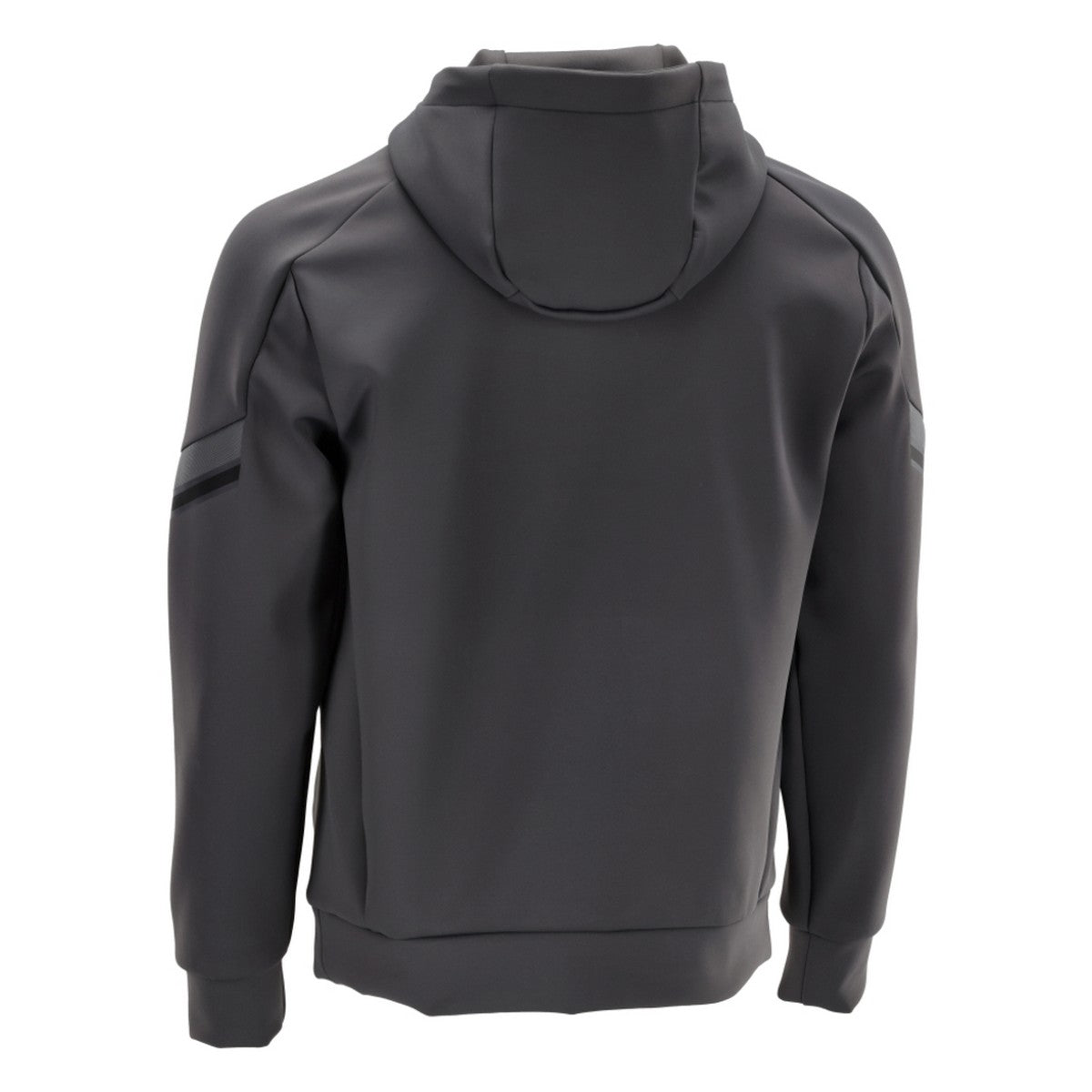 Stone Grey - Back - Mascot Mens Customised Fleece Hoodie