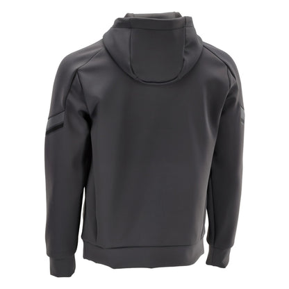 Stone Grey - Back - Mascot Mens Customised Fleece Hoodie