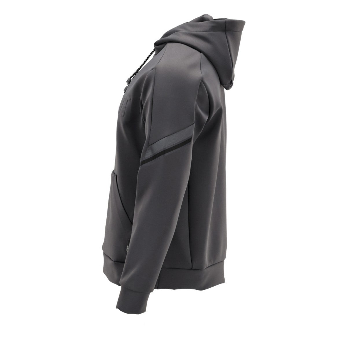 Stone Grey - Lifestyle - Mascot Mens Customised Fleece Hoodie