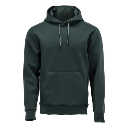 Forest Green - Front - Mascot Mens Customised Plain Fleece Hoodie