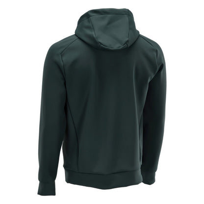 Forest Green - Back - Mascot Mens Customised Plain Fleece Hoodie