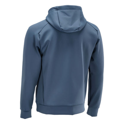Stone Blue - Back - Mascot Mens Customised Plain Fleece Hoodie