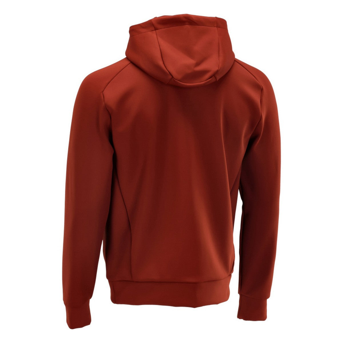 Autumn Red - Back - Mascot Mens Customised Plain Fleece Hoodie