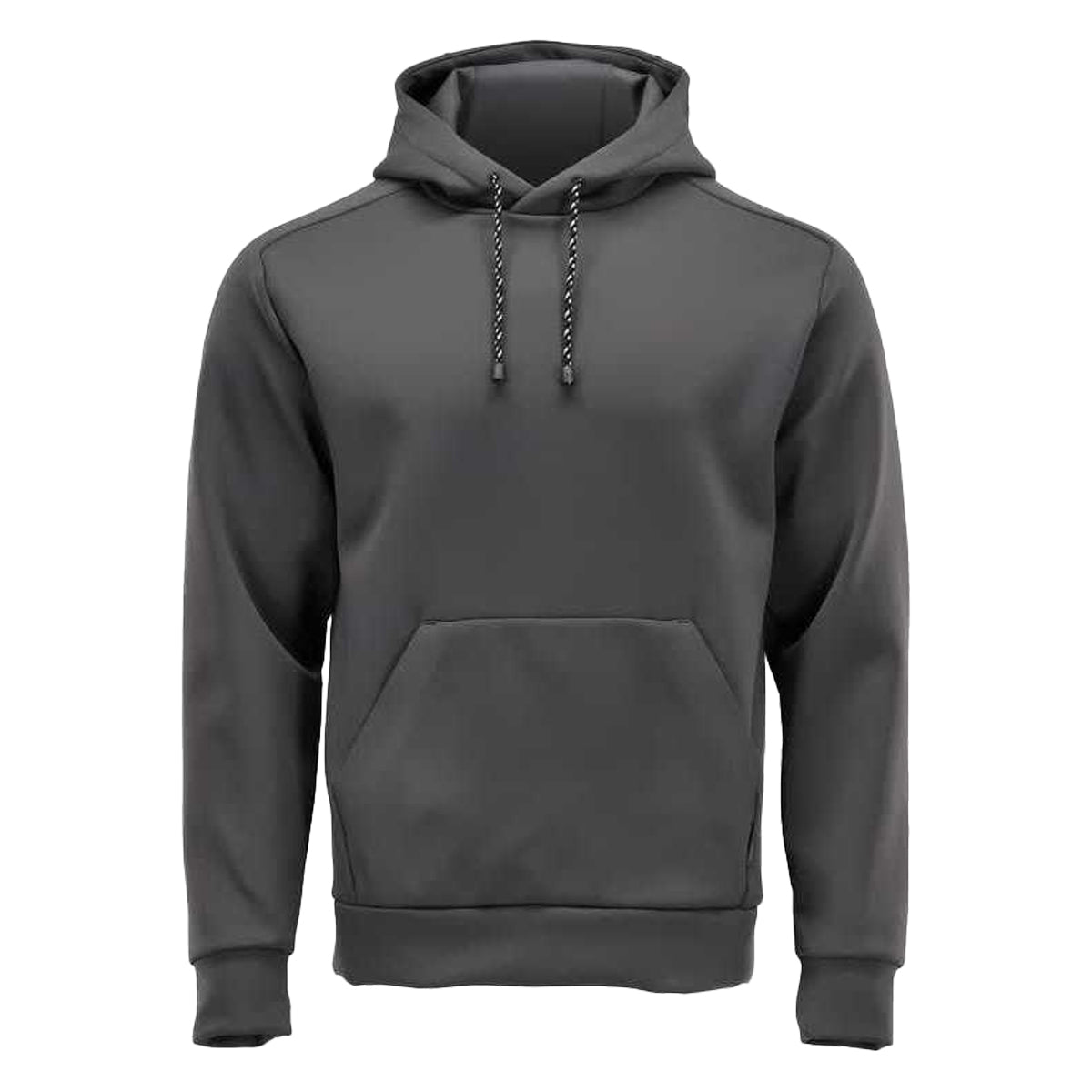 Stone Grey - Front - Mascot Mens Customised Plain Fleece Hoodie
