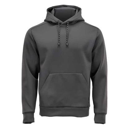 Stone Grey - Front - Mascot Mens Customised Plain Fleece Hoodie