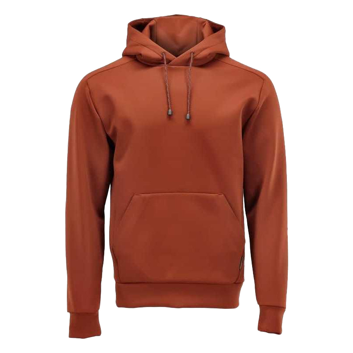Autumn Red - Front - Mascot Mens Customised Plain Fleece Hoodie