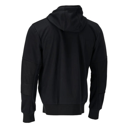 Black - Back - Mascot Mens Customised Windproof Full Zip Hoodie