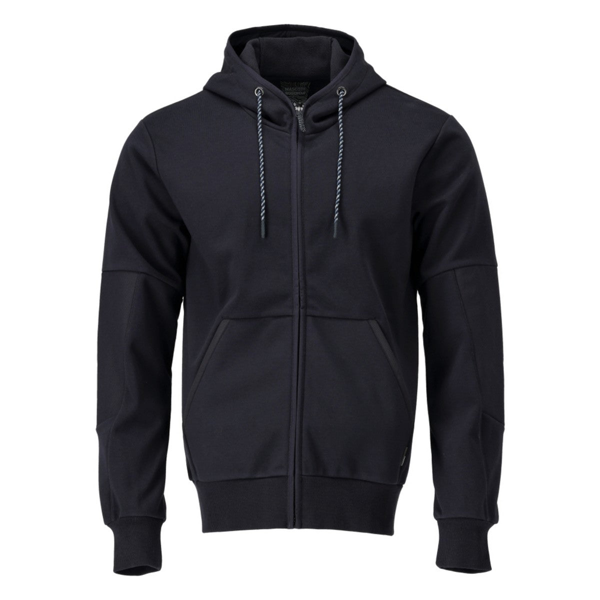 Dark Navy - Front - Mascot Mens Customised Windproof Full Zip Hoodie