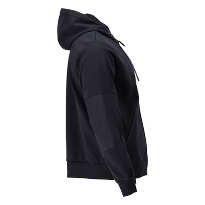 Dark Navy - Side - Mascot Mens Customised Windproof Full Zip Hoodie