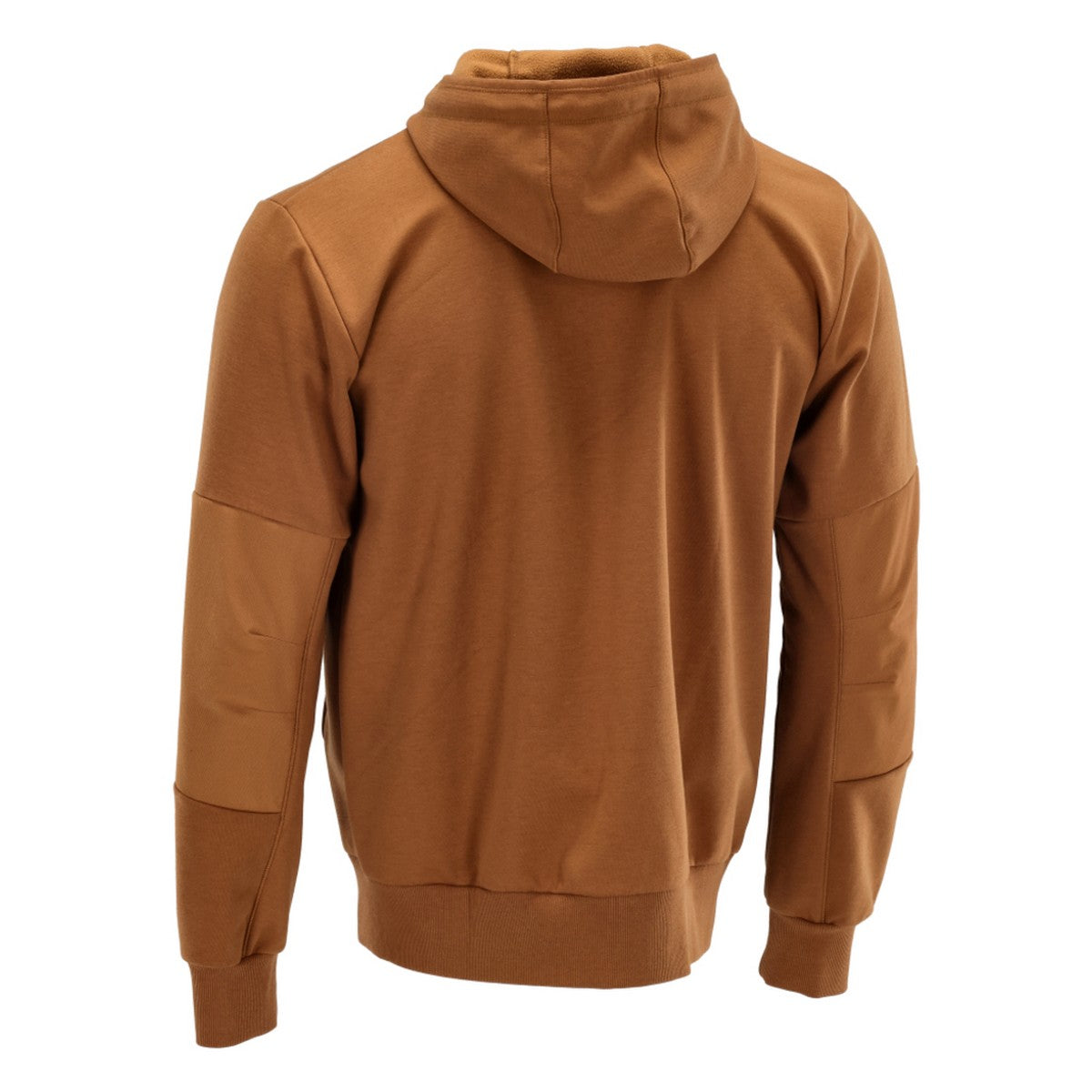 Nut Brown - Back - Mascot Mens Customised Windproof Full Zip Hoodie