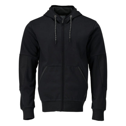Black - Front - Mascot Mens Customised Windproof Full Zip Hoodie