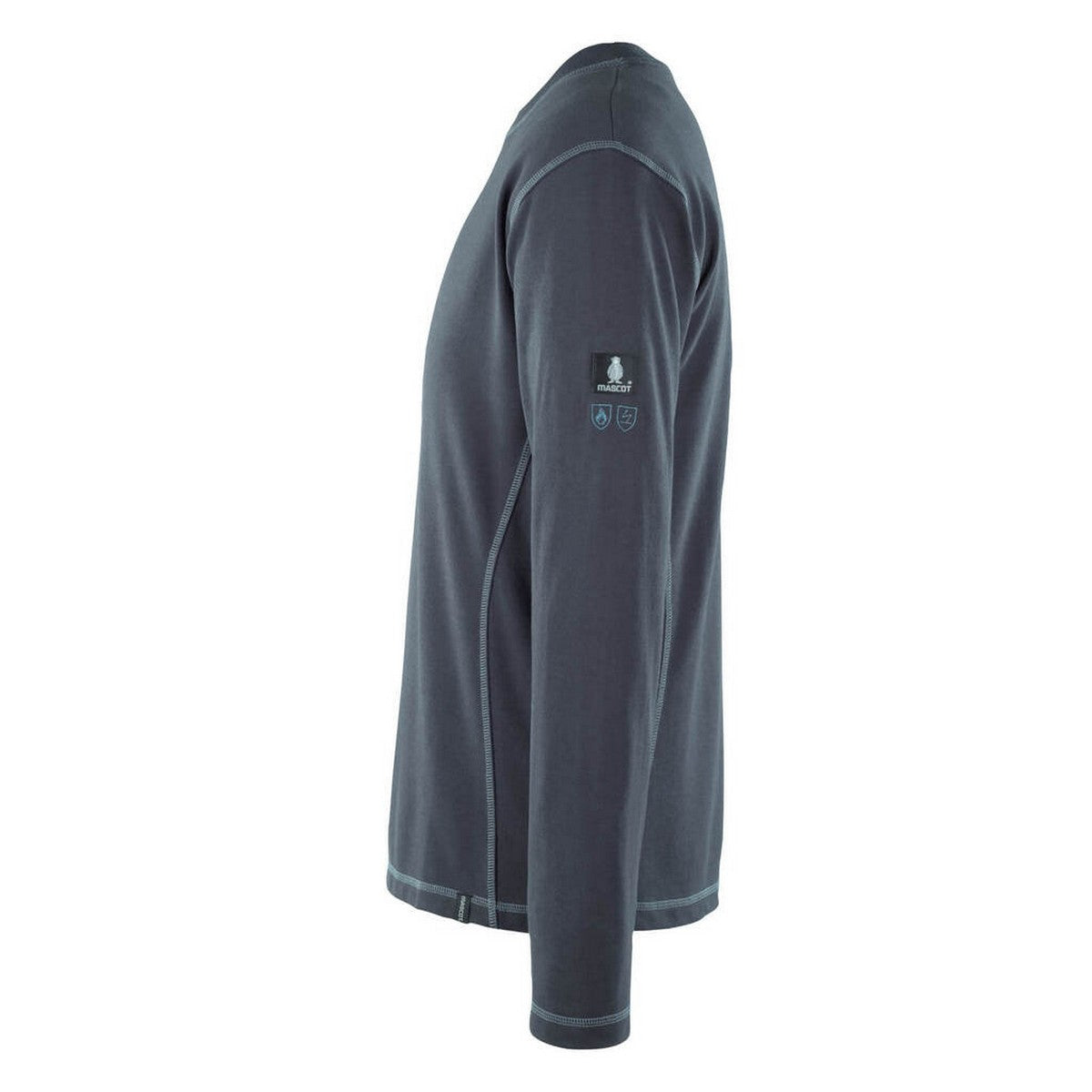 Dark Navy - Lifestyle - Mascot Mens Muri Multisafe Long-Sleeved T-Shirt