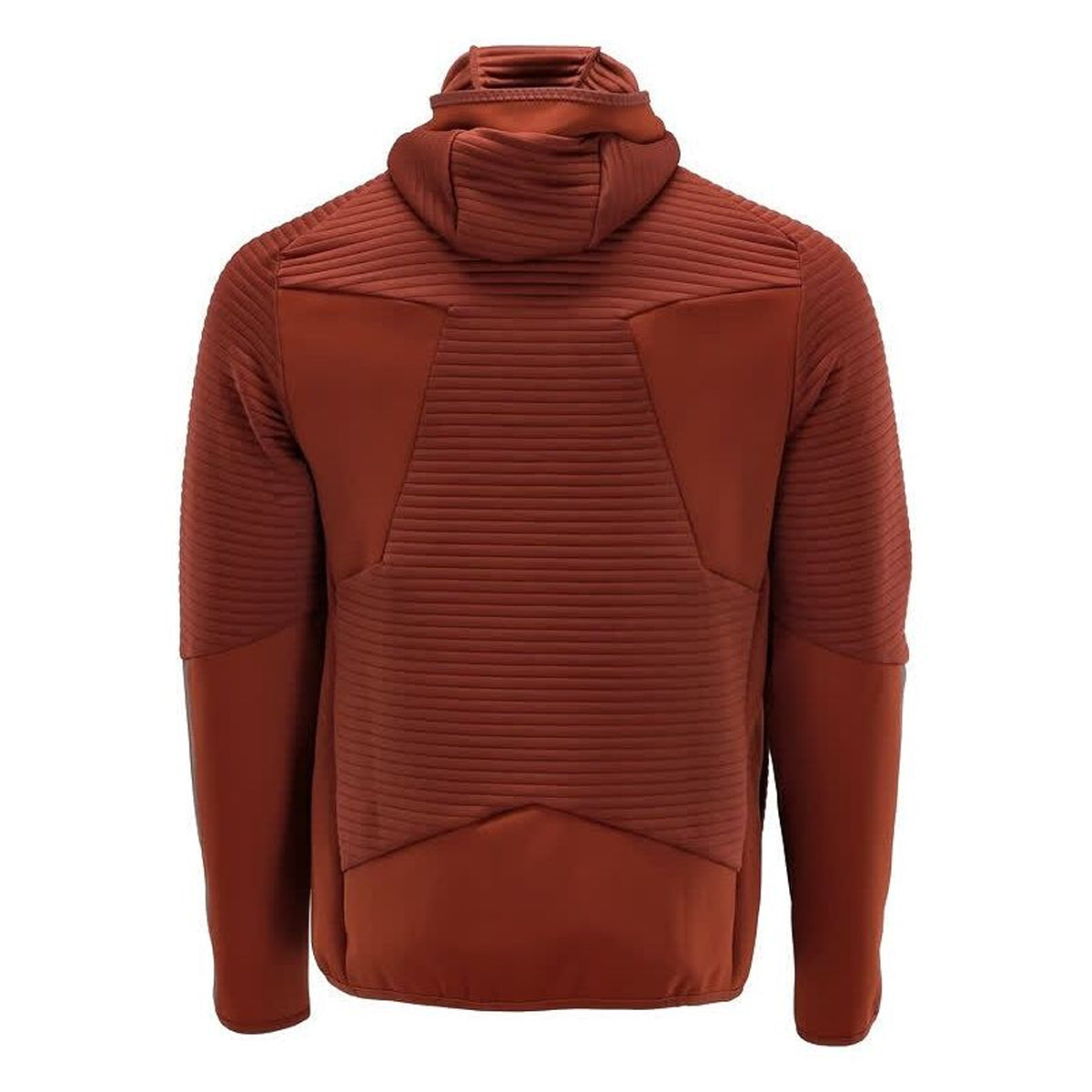 Autumn Red - Back - Mascot Mens Customised Hooded Fleece Jacket