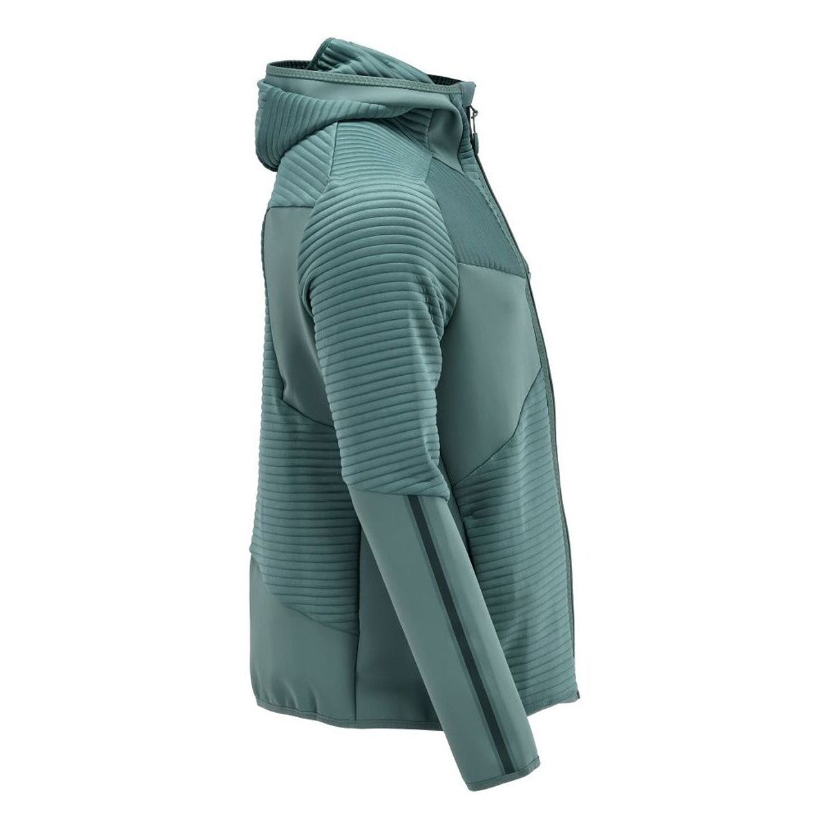 Light Forest Green - Side - Mascot Mens Customised Hooded Fleece Jacket