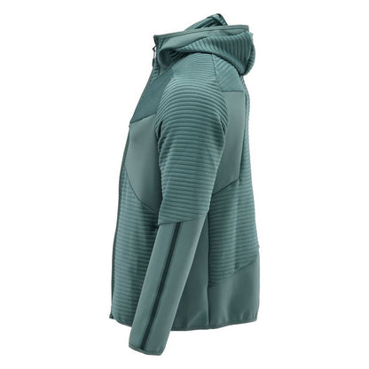 Light Forest Green - Lifestyle - Mascot Mens Customised Hooded Fleece Jacket