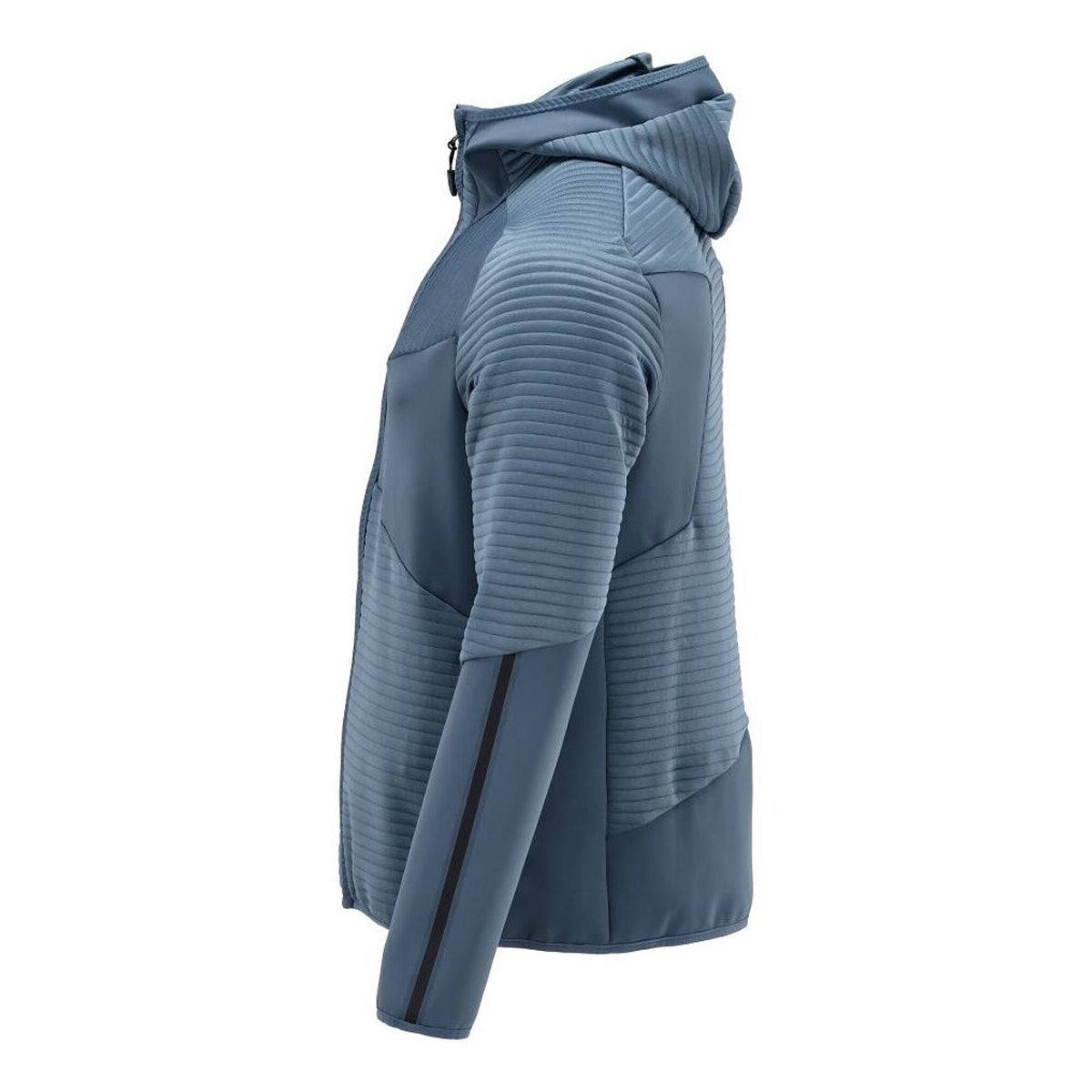 Stone Blue - Lifestyle - Mascot Mens Customised Hooded Fleece Jacket