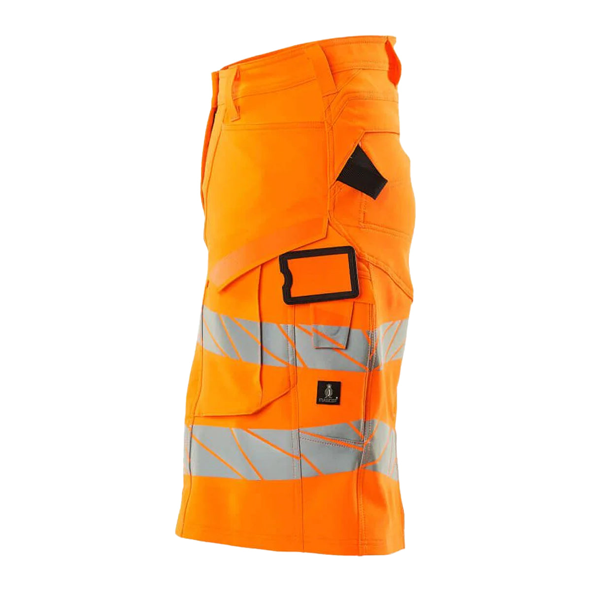 Orange - Lifestyle - Mascot Womens-Ladies Accelerate Safe High-Vis Fitted Skirt