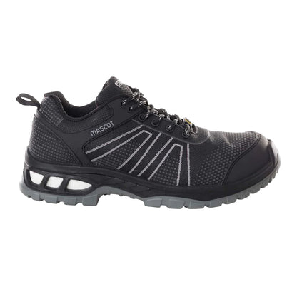 Black-Anthracite - Side - Mascot Unisex Adult Footwear Energy Safety Shoes