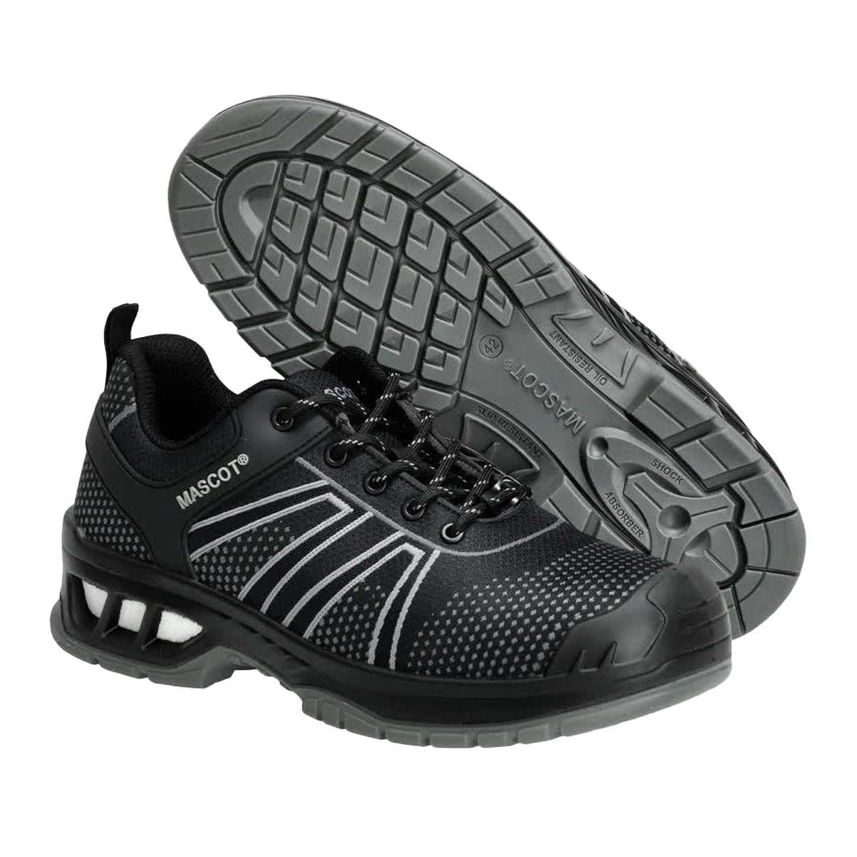 Black-Anthracite - Lifestyle - Mascot Unisex Adult Footwear Energy Safety Shoes