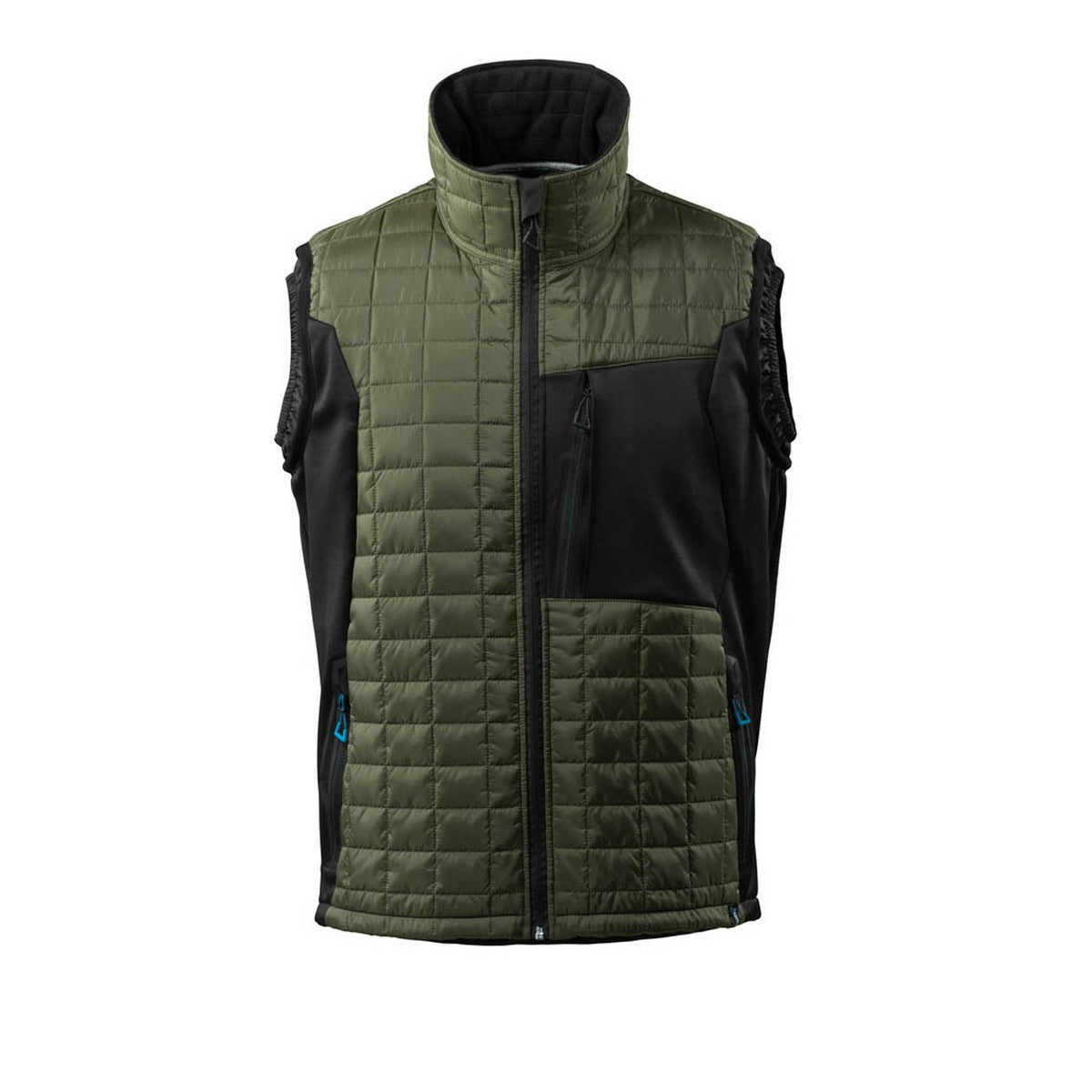 Moss Green-Black - Front - Mascot Mens Advanced Climascot Thermal Gilet