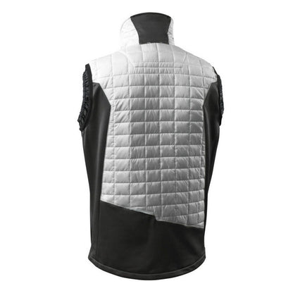 White-Dark Anthracite - Back - Mascot Mens Advanced Climascot Thermal Gilet