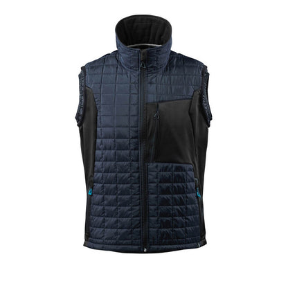 Dark Navy-Black - Front - Mascot Mens Advanced Climascot Thermal Gilet