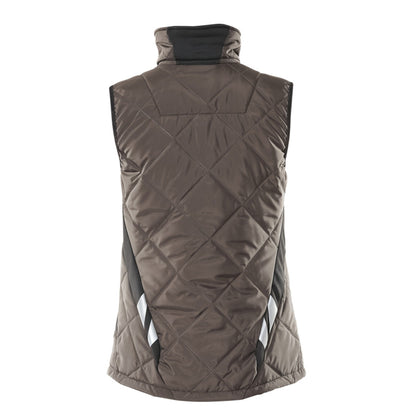 Dark Anthracite-Black - Back - Mascot Womens-Ladies Accelerate Climascot Thermal Gilet