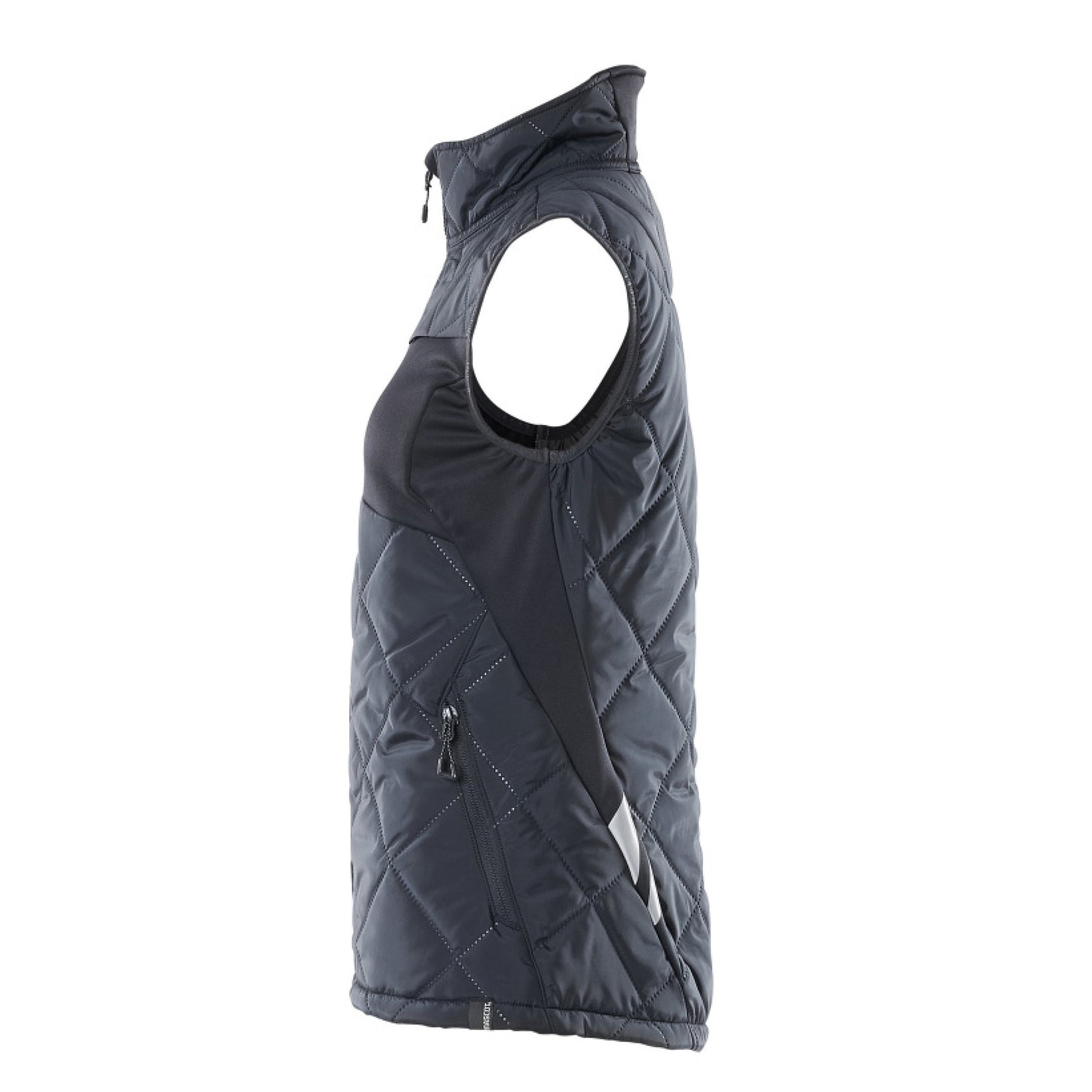 Dark Navy - Side - Mascot Womens-Ladies Accelerate Climascot Thermal Gilet