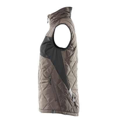 Dark Anthracite-Black - Side - Mascot Womens-Ladies Accelerate Climascot Thermal Gilet