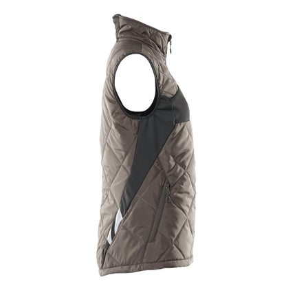 Dark Anthracite-Black - Lifestyle - Mascot Womens-Ladies Accelerate Climascot Thermal Gilet