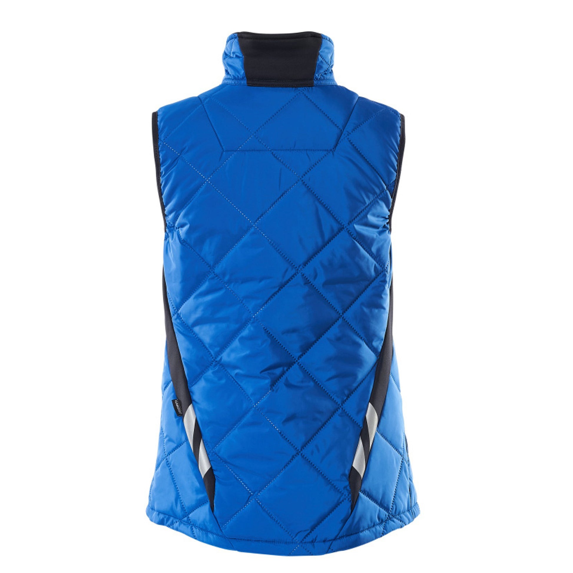 Azure Blue-Dark Navy - Back - Mascot Womens-Ladies Accelerate Climascot Thermal Gilet