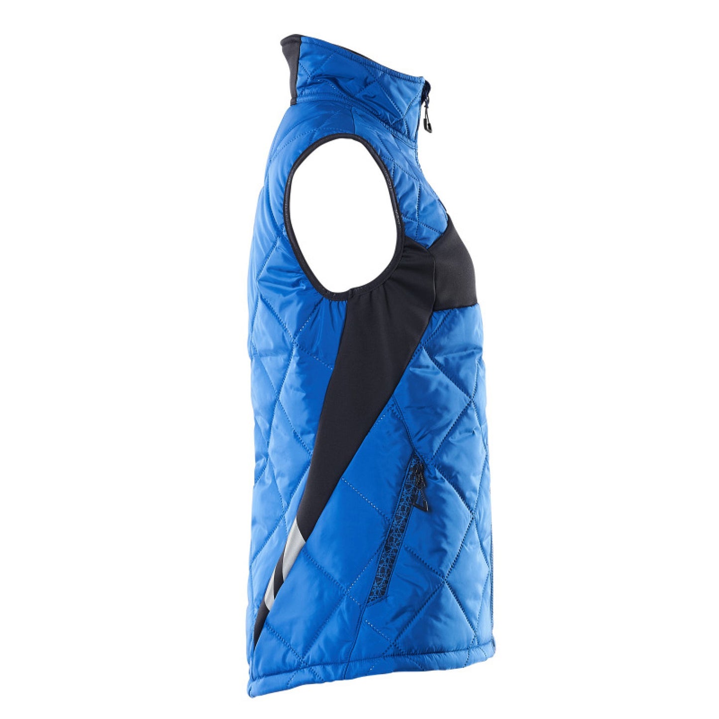 Azure Blue-Dark Navy - Lifestyle - Mascot Womens-Ladies Accelerate Climascot Thermal Gilet
