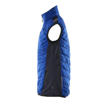 Royal Blue-Dark Navy - Side - Mascot Mens Unique Climascot Thermal Gilet