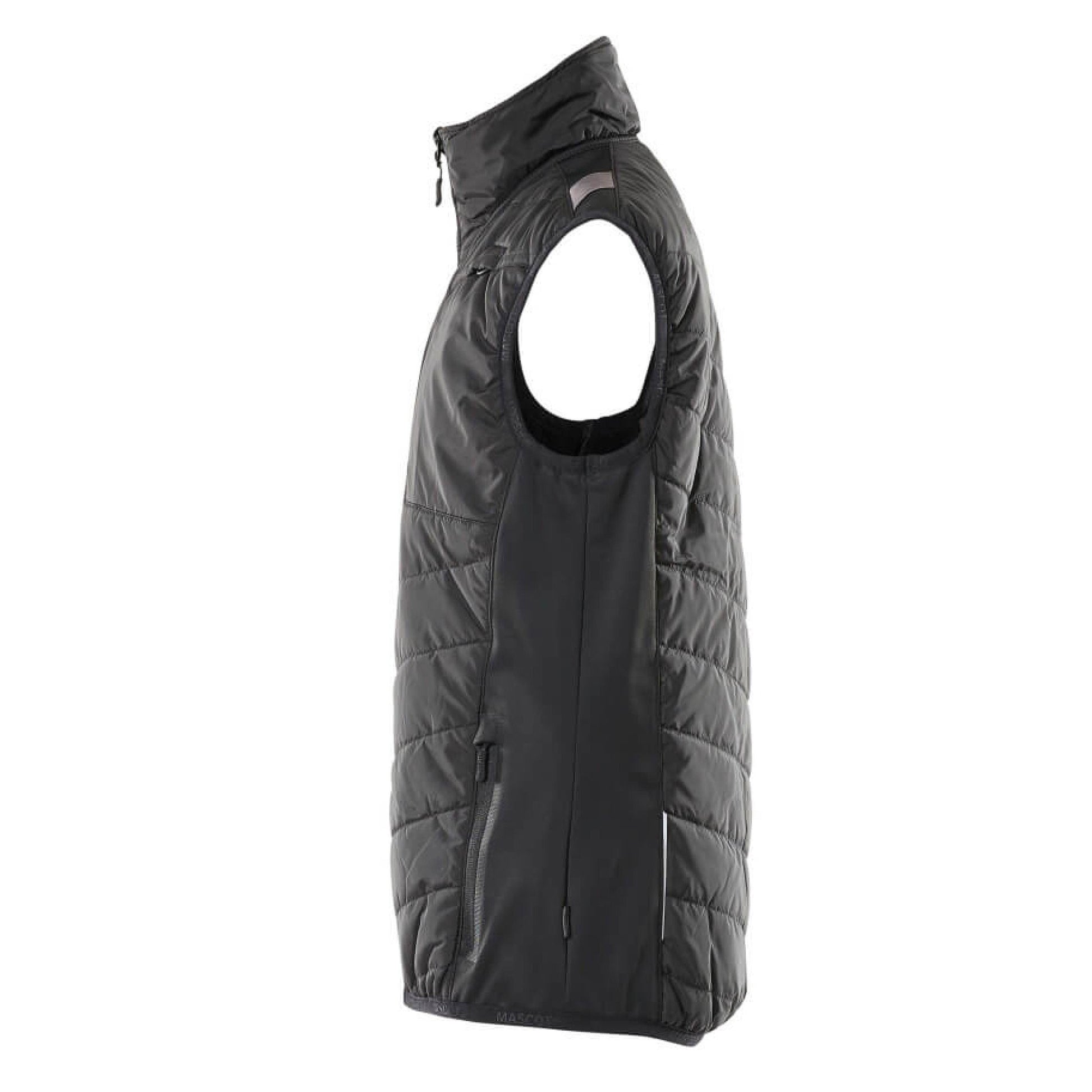 Black - Side - Mascot Mens Unique Climascot Thermal Gilet