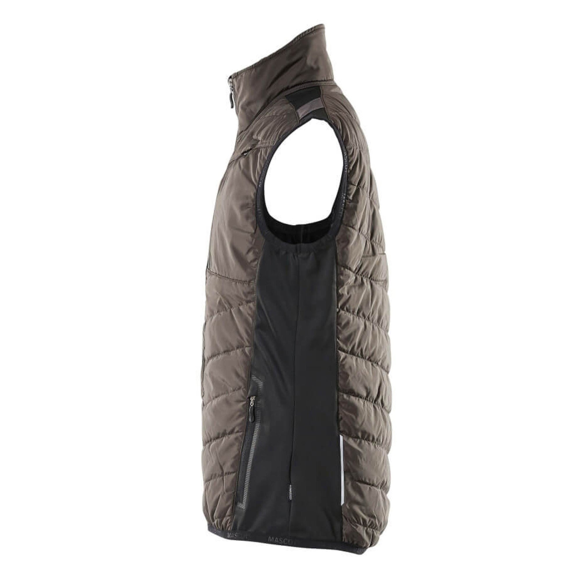 Dark Anthracite-Black - Side - Mascot Mens Unique Climascot Thermal Gilet