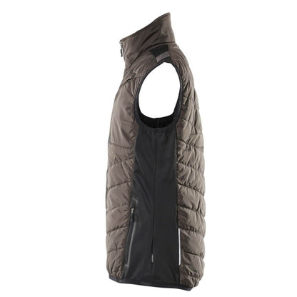 Dark Anthracite-Black - Side - Mascot Mens Unique Climascot Thermal Gilet