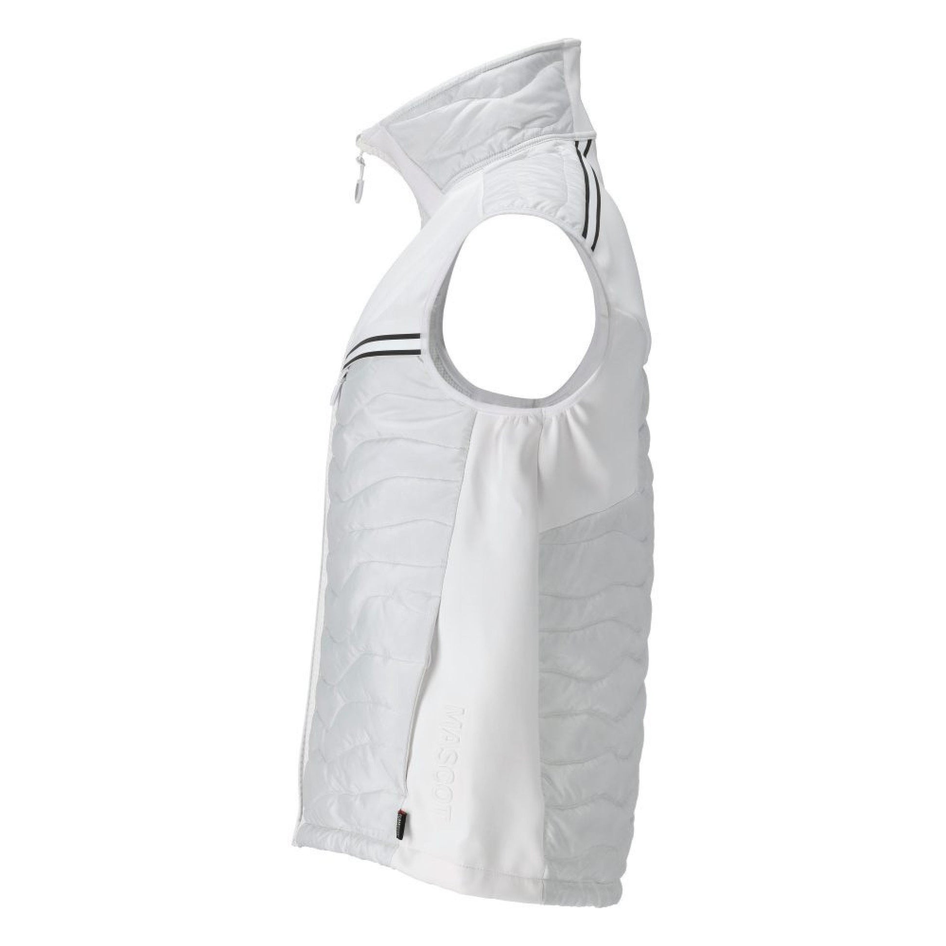 White - Side - Mascot Womens-Ladies Customised Climascot Thermal Gilet