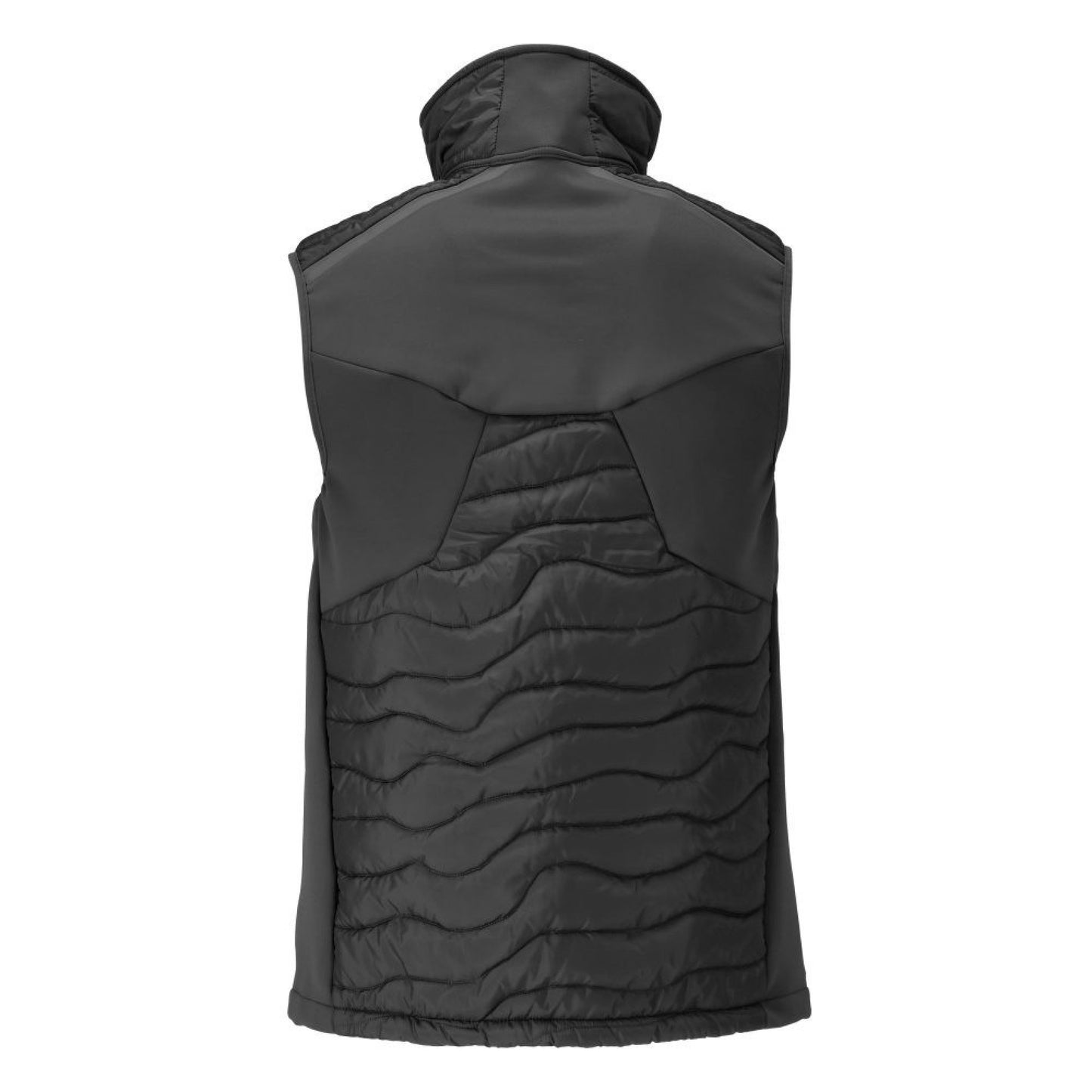 Black - Back - Mascot Womens-Ladies Customised Climascot Thermal Gilet