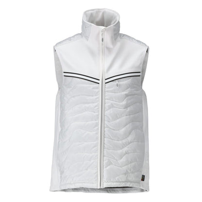 White - Front - Mascot Womens-Ladies Customised Climascot Thermal Gilet