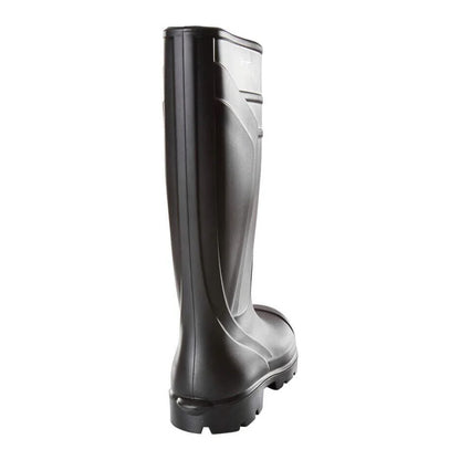 Black - Back - Mascot Mens Footwear Cover Safety Boots