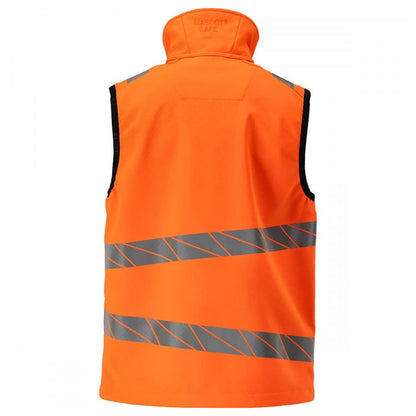 Hi Vis Orange - Back - Mascot Mens Softshell Gilet