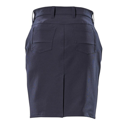 Dark Navy - Back - Mascot Womens-Ladies Frontline Fitted Skirt