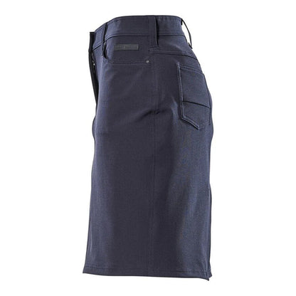 Dark Navy - Side - Mascot Womens-Ladies Frontline Fitted Skirt