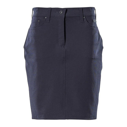 Dark Navy - Front - Mascot Womens-Ladies Frontline Fitted Skirt