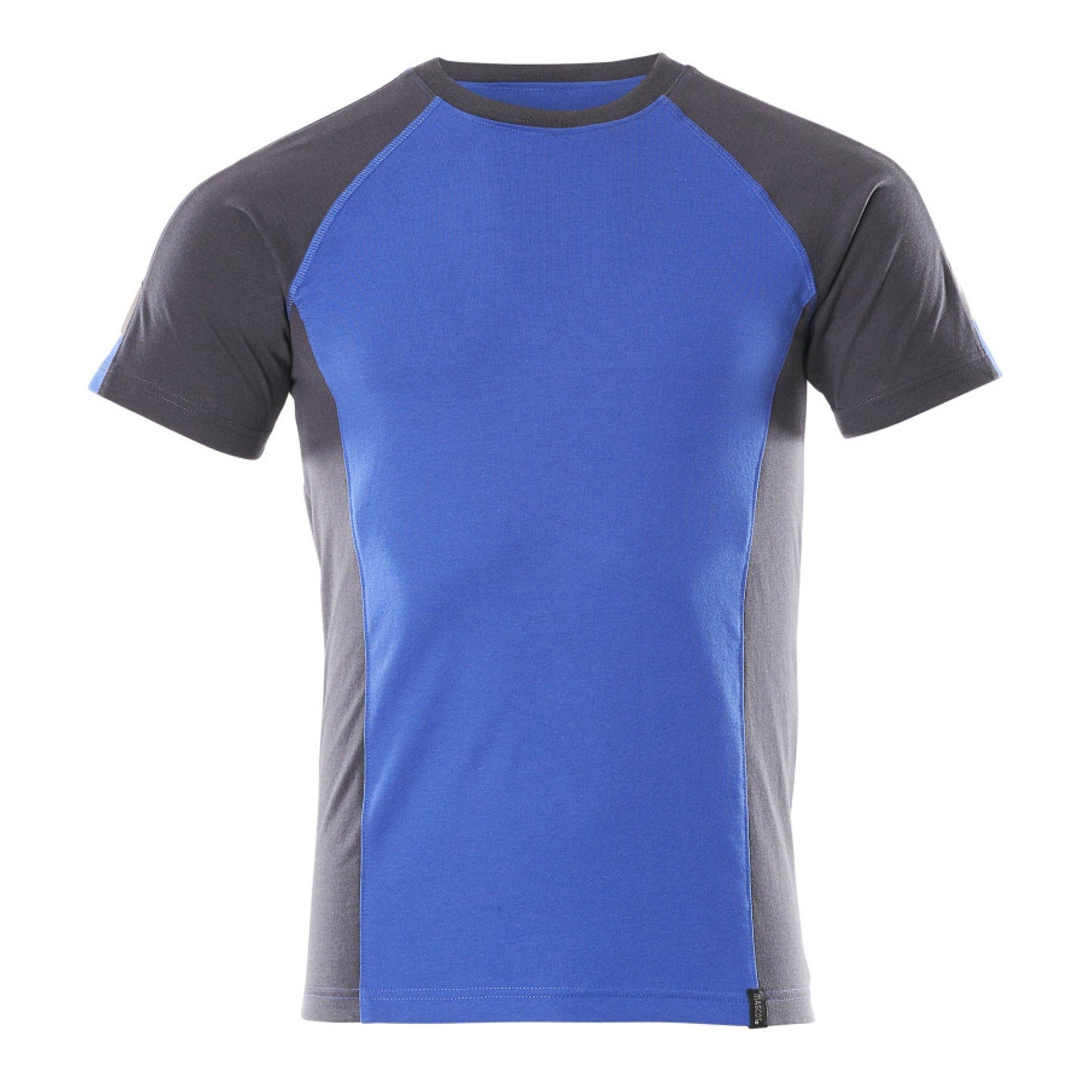 Dark Navy-Royal Blue - Front - Mascot Mens Potsdam Unique T-Shirt