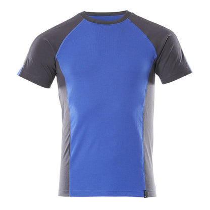 Dark Navy-Royal Blue - Front - Mascot Mens Potsdam Unique T-Shirt