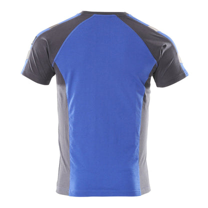 Dark Navy-Royal Blue - Back - Mascot Mens Potsdam Unique T-Shirt