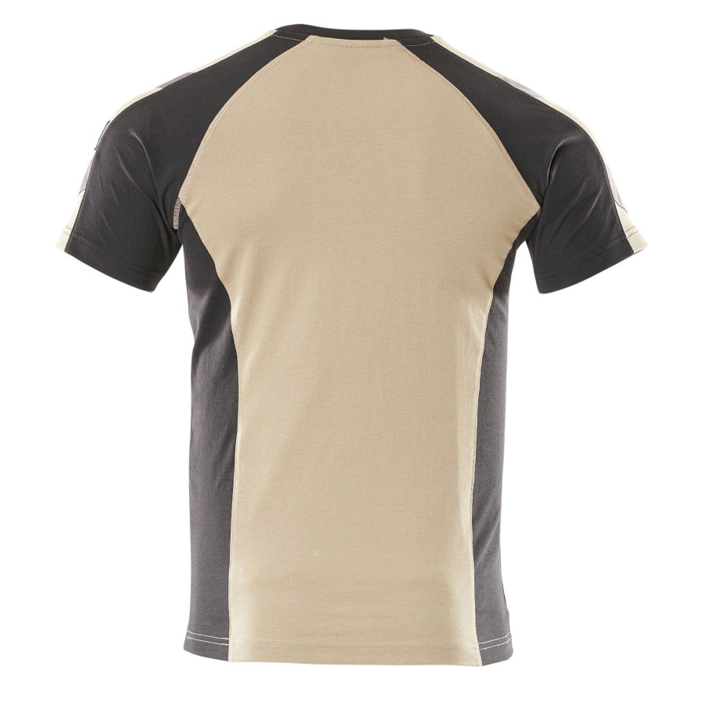 Light Khaki-Black - Back - Mascot Mens Potsdam Unique T-Shirt