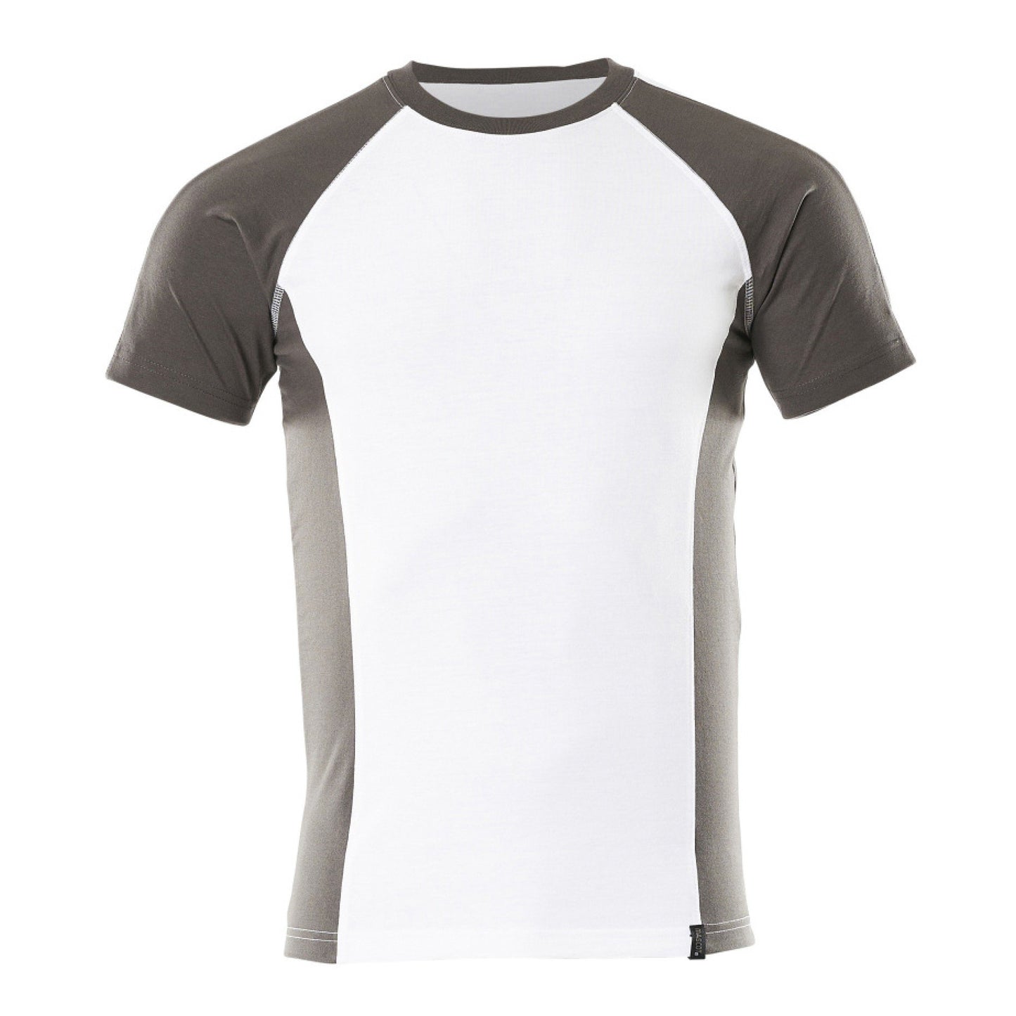 White-Dark Anthracite - Front - Mascot Mens Potsdam Unique T-Shirt