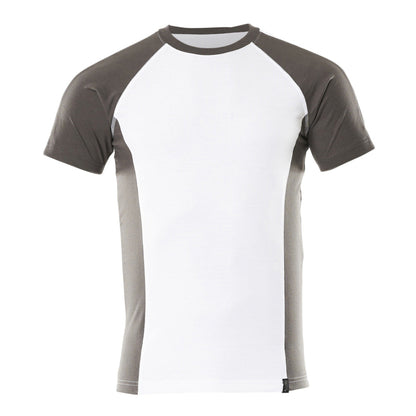 White-Dark Anthracite - Front - Mascot Mens Potsdam Unique T-Shirt